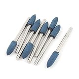 uxcell マウントポイント ラバーコーン 研磨 回転工具 5mmx 3mm 8個