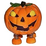ばね脚Pumpkin Monster Halloween Money Coin Bank
