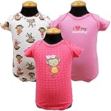 Carter's（カーターズ）ボディスーツ3枚セット（モンキー・ピンク） [Baby Product]