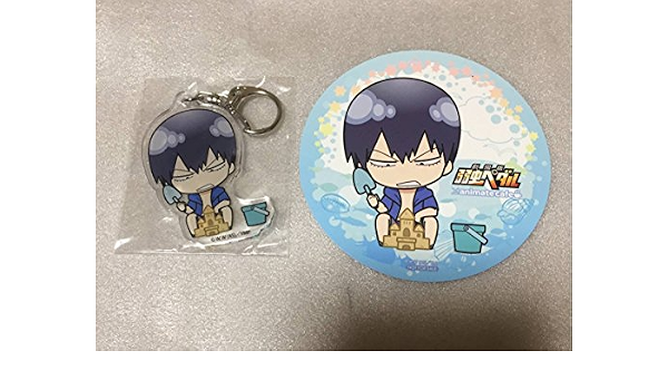 Amazon Co Jp 弱虫ペダル コースター アクキー セットアニメイトカフェ アニカフェ 夏休み サマー Summer 期間限定 荒北靖友 箱学 箱根学園 ホビー 通販