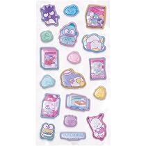 サンリオなど　シールまとめ売り　33枚セット Amazon.co.jp: サンリオキャラクターズ[シールシート]ぷくっとシール