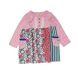 （ショコラ）chocola 切替ワンピース女の子 95 淡ピンク