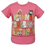 2014年 夏物 アンパンマン カラフルロゴプリント 半袖Ｔシャツ ANPANMAN ピンク◇90cm