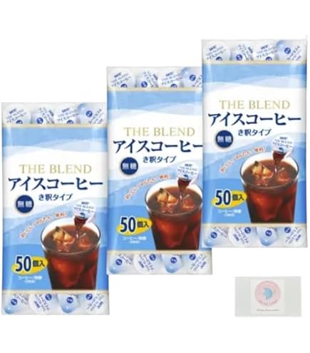 Amazon.co.jp: UCC THE BLEND アイスコーヒー き釈タイプ 無糖 50個入
