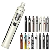 デジモク Joyetech eGo AIO スターターキット 本体 正規品 日本語説明書付き 電子タバコ 電子たばこ ベイプ VAPE ジョイテック イーゴー エーアイオー (ブラック×ホワイト)