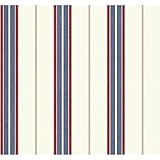 York Wallcoverings NY4936SMP Nautical Living Bay Stripe 2 Wallpaper Memo Sample, 8-Inch x 10-Inch, C
