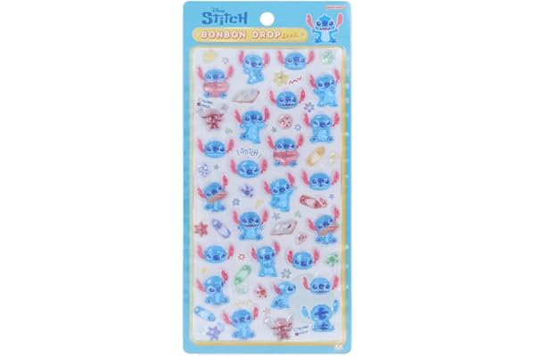 サンスター文具(Sun-Star Stationery) ディズニー シール ボンボンドロップシール リロアンドスティッチ らくがき S8812047