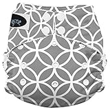 Imagine Baby Products Rayon from Bamboo All-In-One Snap Diaper, Ring-a-Ding by Imagine Baby Products