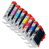 BCI-43 (BK/C/M/Y/PC/PM/GY/LGY)【8色マルチパック】 最新 互換 インクカートリッジ 《ICチップ搭載・残量表示対応・1 43 BCI43 8MP 純正と併用可能 Canon キャノン (対応機種: PIXUS PRO-100S / PRO-100)【STAR JET製】