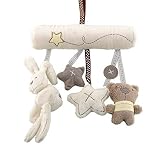 Soledi 2015 Hot New Soft Lovely Plush Infant Baby Kids Stroller Car Pram Cot Bed Hanging Musical Rat