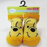 スモールプラネット 【キャラックス】ベビーソックス DISNEY プーYE×OR 約7~10cm マルチカラー 綿、ナイロン、その他 滑り止め部分:PVC AWDS2132J