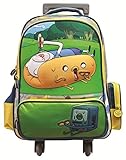 Adventure Time Finn and Jake 3D rolling Backpack [並行輸入品]