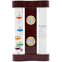 ガリレオ　温度計　ドイツ製 ドイツ製 ガリレオ温度計 42cm 球体7個 シルバーチェーン