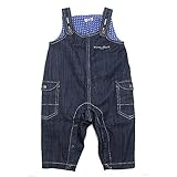 RAG MART BABYデニムサロペット ネイビー(NB) 90