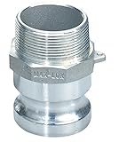 フルネスジャパン MAX-LOK 雄ネジアダプター アルミニウム製 1インチ MAX-F-1A