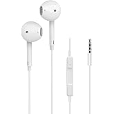 イヤホン 有線イヤホン 3.5mmジャック【2026年新バージョン 音質アップグレードモデル】 HiFi音質 マイク付き 高忠実度再生 通話品質 ボリューム調整機能 DAC重低音 人間工学設計 ノイズキャンセリング 絡まりにくい 通話対応 ハイレゾ音