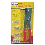 FIT TOOLS ハンドリベッターセット アルミ 六角レンチ1本付 ブラインドリベット60本付