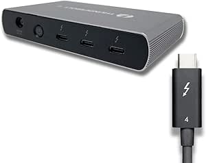Thunderbolt 4 ハブ PD85W TB4H1010-MSJ Thunderbolt 4 ハブ PD85W TB4H1010-MSJ PC周辺機器