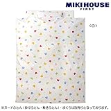 MIKIHOUSE FIRST(ミキハウスファースト)『抗菌・抗ウイルス加工』どうぶつ柄ふとんカバーセット(掛け布団カバー・敷き布団カバー・ピロケースの３点セット) －－－,白（01）