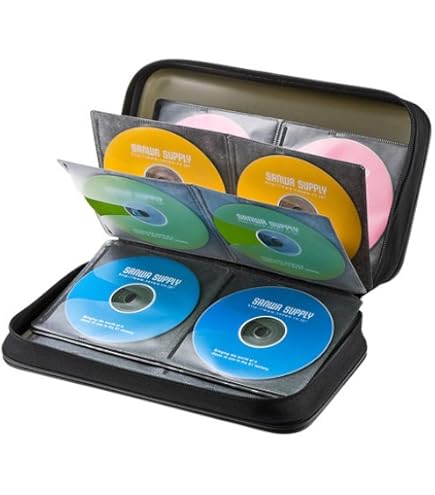 Amazon.co.jp: サンワサプライ メディアケース Blu-ray対応 セミハード