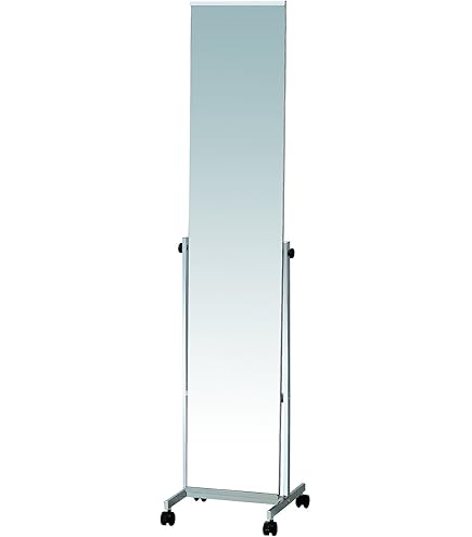 Amazon.co.jp: 弘益 koeki スタンドミラー ノンフレームタイプ P-1126M