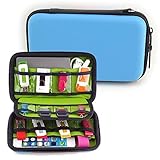 Homeself Waterproof Portable Hard Disk Drive case, Electronic Accessories Organizers for U Disk, SD 