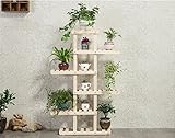 フラワーラックソリッドウッドフロアスタイル盆栽室内バルコニーリビングルーム複数のレイヤーフラワーポットラックシェルフ62CM * 26CM * 130CM ( 色 : #3 )