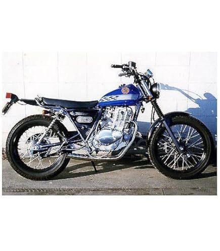 Amazon | MOTOR ROCK SR400/500用 スラッシュカットマフラー