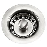 Houzer 190-4200 Bar Sink Basket Strainer for 2-Inch Drain Openings [並行輸入品]