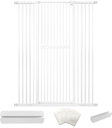 ペットゲート　高さ155cm ×取付幅86.5cm-91cm 楽天市場】【マラソン！10%OFF】RAKU ペットゲート ペット