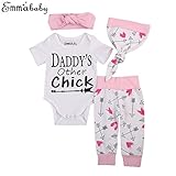 新生児女の子服ベビーロンパース洋服パンツセット長袖冬服 カラー: ホワイト