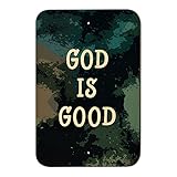 God Is Good Christian Inspirational ReligiousホームビジネスオフィスSign 6" x 9" SIGN.WOOD.9X6.Z000509_8