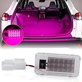 POPMOTORZ アルファード30系 後期 LED ラゲッジランプ ヴェルファイア LEDルームランプ 荷物内装 パーツ 純正交換 ホワイト ラゲージランプトヨタ車用