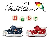 『 ベビー スニーカー 』靴・キッズ・子供・女の子・男の子・レッド・ネイビー・コットン・肌に優しい・マジックテープ・アーノルドパーマー・ Arnold Palmer・靴・ベビー・スニーカー