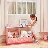 Teamson Kids - Miranda Cubby Storage - Giraffe (Pink)
