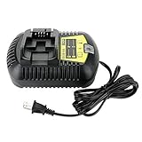 efluky Replacement Dewalt 12V 20V MAX Power Tools Li-ion Battery 110-240V Charger US Plug [並行輸入品]