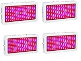 SMARUP 4個セット led植物育成ライト 1500Ｗフルスペクトル 植物ライト 水栽培 室内栽培 観叶植物园芸用品 １年保証
