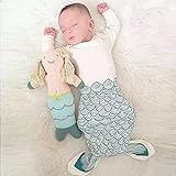 oenbopo ベビーパジャマ ベビー用寝袋　100％コットン 長袖 春秋冬 0ヶ月～１２ヶ月に 肌触りいい 出産祝い ギフトにも大人気　　 (M, グリーン)