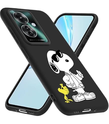 Amazon.co.jp: MIKYPOOZ OPPO A3 5G 用 ケース 透明 スヌーピー アニメ