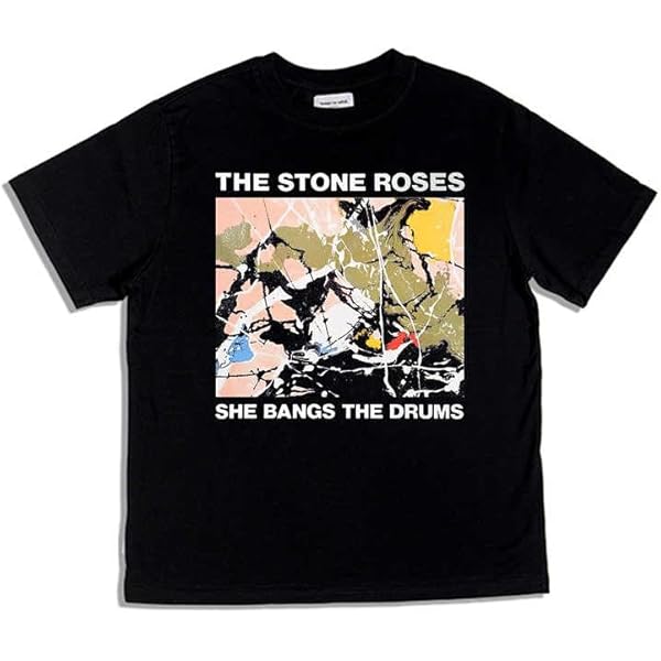 Amazon | The Stone Roses T Shirt Lemon 1989 Tour Band Logo 新しい