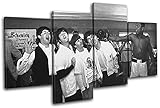 太字ブロックデザイン – Muhammad Ali Boxing Beatlesスポーツマルチキャンバスアートプリントボックスフレーム壁吊り下げ – Hand Made In The UK – Fra