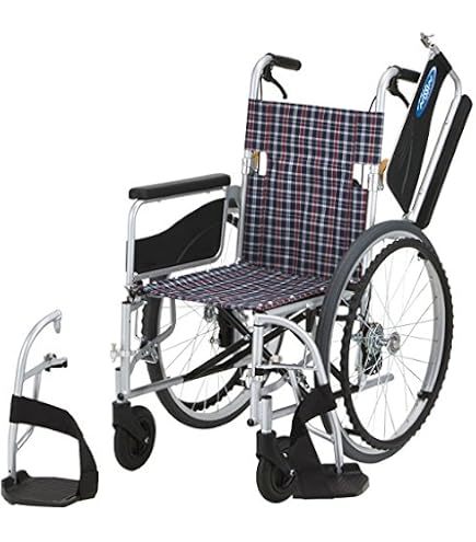 Amazon | 日進医療器 NEO-2β アルミ製車いす 介助用 背折れ ノーパンク