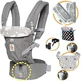 エルゴベビー アダプト フォレストフレンズ ADAPT 抱っこひも正規代理店2年保証 ウエストベルト+収納ポーチ+よだれパッド＋ママ&ベビー両用カバー