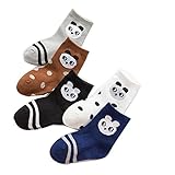 Noblelife 5組冬の綿の子供の靴下の秋に赤ちゃんの靴下の子供の靴下(混合色) (L)