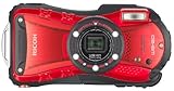 RICOH 防水デジタルカメラ RICOH WG-20 レッド 防水10m耐ショック1.5m耐寒-10度 RICOH WG-20RD 08078