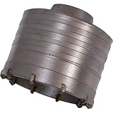Silverline 100mm Tct Core Power Drill Bit Heavy Duty Cutting Clean Hole Cutter