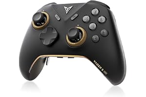 FLYDIGI Vader 5 Pro コントローラー Switch 2 / PC/Windows/Android/iOS 用 Bluetooth PC ゲームコントローラー カスタマイズ 6軸ジャイロ / 振動/ターボ/ウェイクアップ機能付き ステ