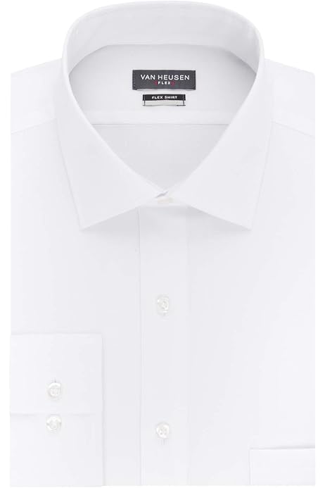 Spread Collar Dress Shirt 