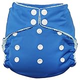 Imagine Baby Products Rayon from Bamboo All-In-One Snap Diaper, Indigo by Imagine Baby Products [並行輸