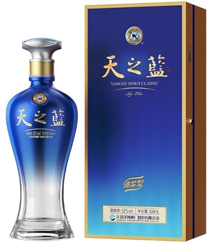 夢之藍　M6+ 550ml 52% Amazon.co.jp: 夢之藍 M6+ 52度 550ml □洋河大曲の幻の白酒15年熟成品